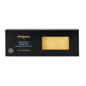Alemany Turrón de Jijona Gourmet soft almond nougat in a 300 g box