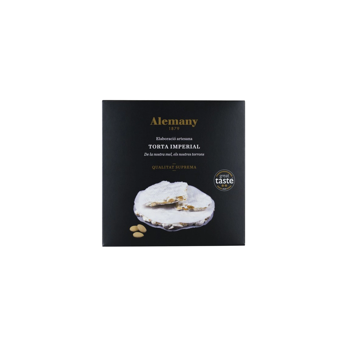 Spanish Turrón Guide: Jijona vs Alicante and IGP Labels Alemany tarta imperial of Alicante turrón, 100 g box