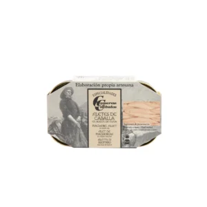 Conservas de Cambados mackerel fillets in olive oil, artisan tin